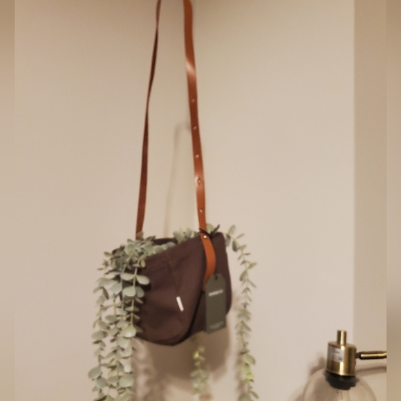 NWT SANDQVIST Canvas Planter / Hanging Pot - 7" - Picture 1 of 6